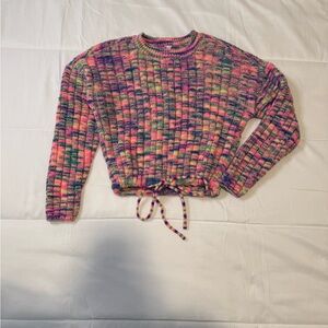 Multicolor Knit Women's Top